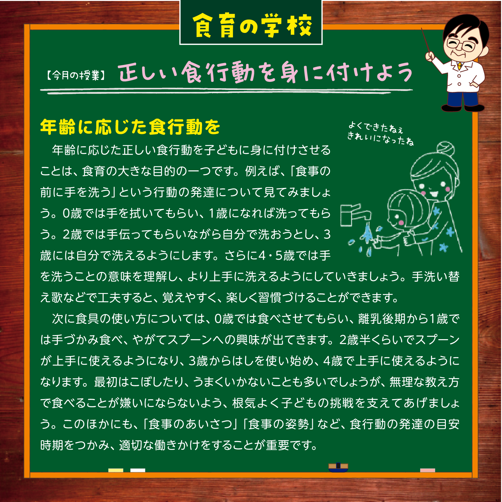 食育の学校8月号